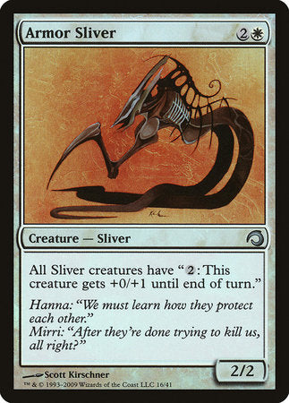 Armor Sliver [Premium Deck Series: Slivers] | Eastridge Sports Cards & Games