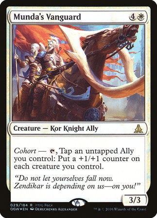 Munda's Vanguard [Oath of the Gatewatch Promos] | Eastridge Sports Cards & Games