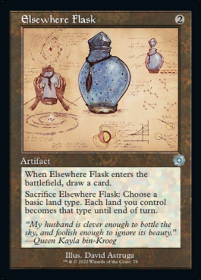 Elsewhere Flask (Retro Schematic) [The Brothers' War Retro Artifacts] | Eastridge Sports Cards & Games