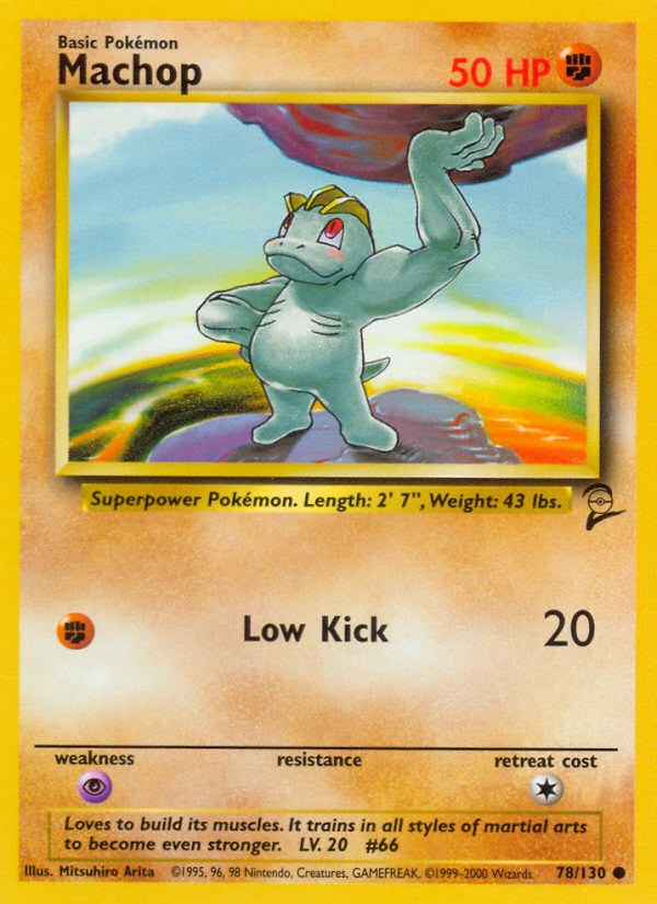 Machop (78/130) [Base Set 2] | Eastridge Sports Cards & Games