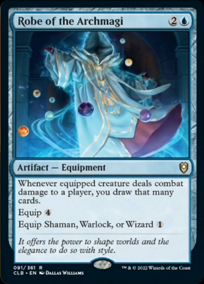 Robe of the Archmagi [Commander Legends: Battle for Baldur's Gate] | Eastridge Sports Cards & Games
