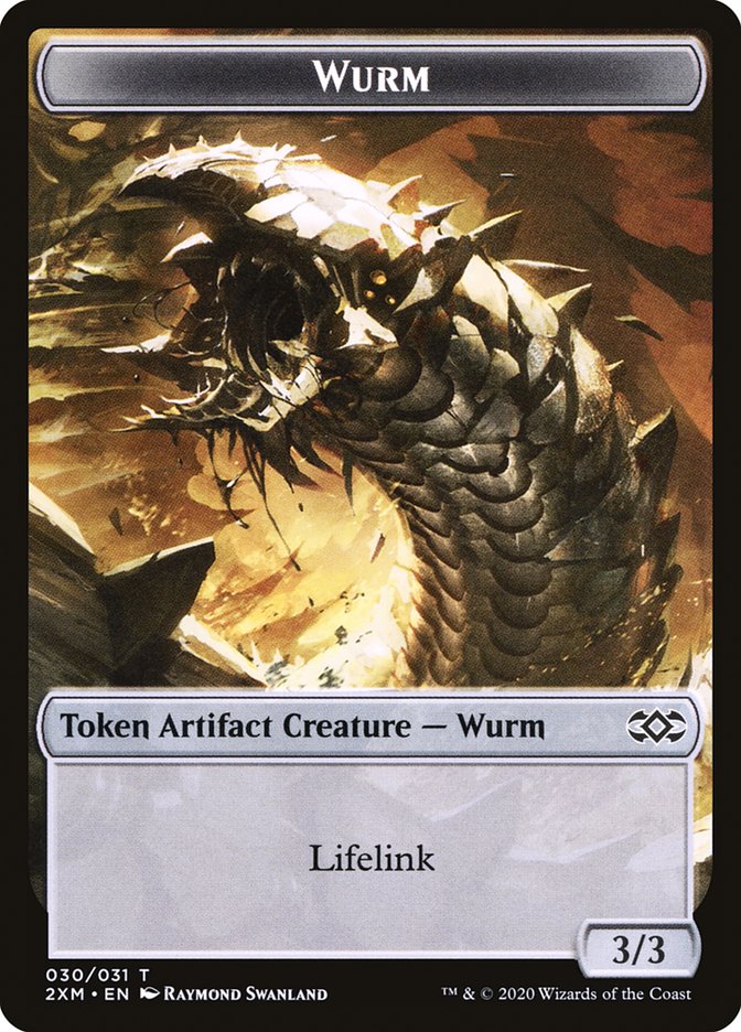 Wurm (030/031) [Double Masters Tokens] | Eastridge Sports Cards & Games