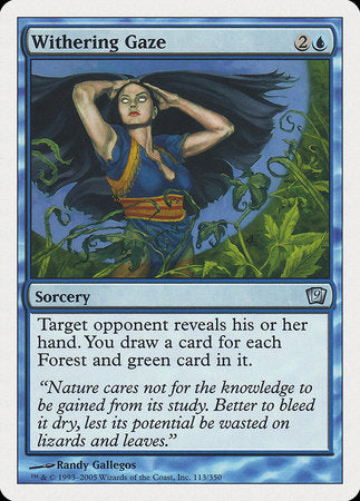 Withering Gaze [Ninth Edition] | Eastridge Sports Cards & Games
