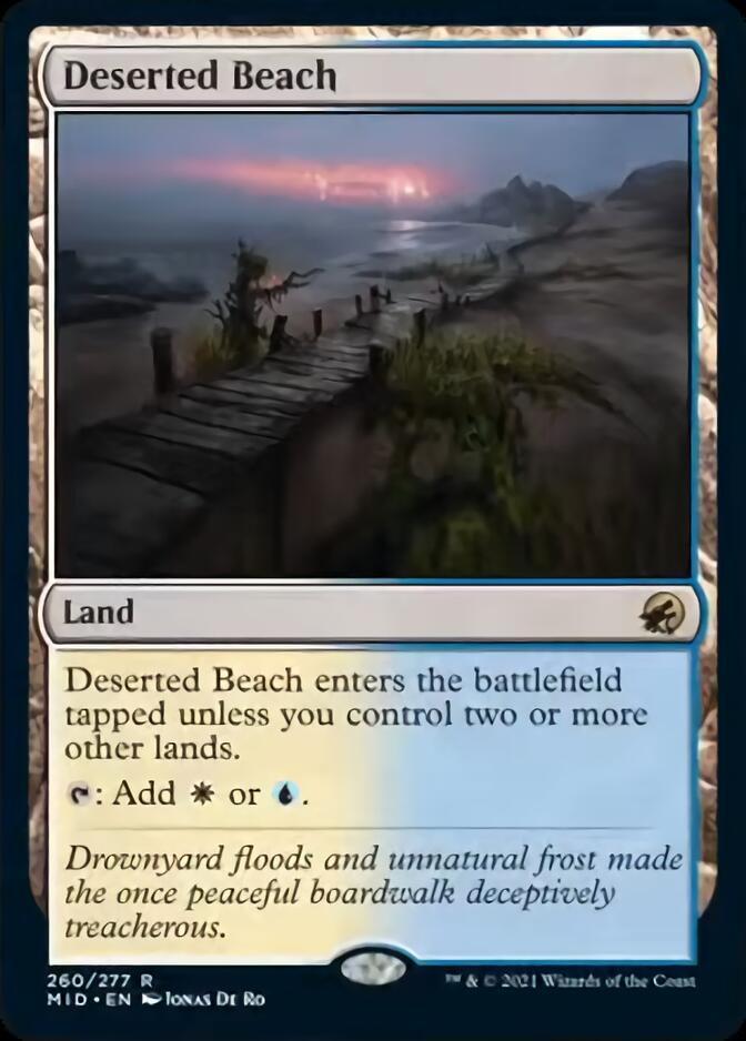 Deserted Beach [Innistrad: Midnight Hunt] | Eastridge Sports Cards & Games