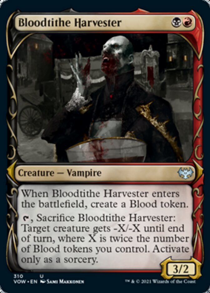 Bloodtithe Harvester (Showcase Fang Frame) [Innistrad: Crimson Vow] | Eastridge Sports Cards & Games