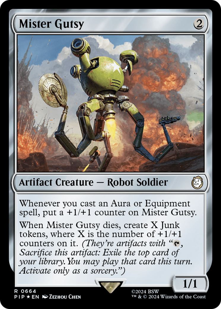 Mister Gutsy (Surge Foil) [Fallout] | Eastridge Sports Cards & Games