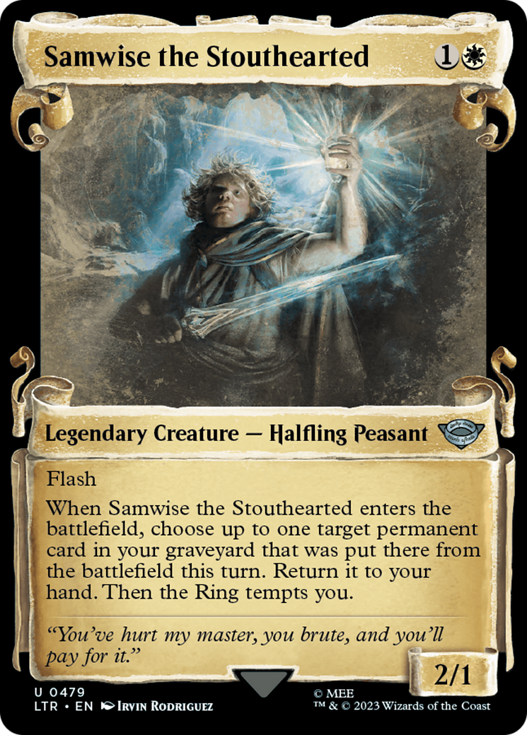 Samwise the Stouthearted [The Lord of the Rings: Tales of Middle-Earth Showcase Scrolls] | Eastridge Sports Cards & Games