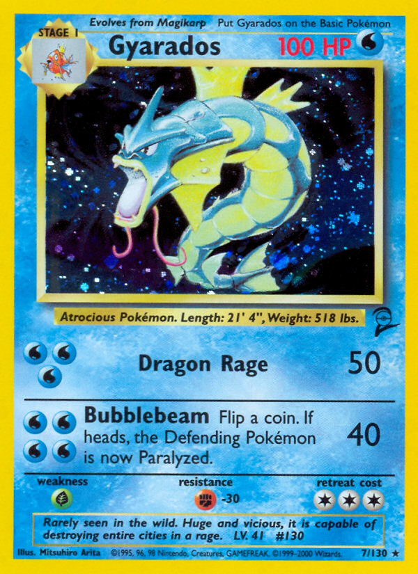 Gyarados (7/130) [Base Set 2] | Eastridge Sports Cards & Games