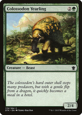Colossodon Yearling [Dragons of Tarkir] | Eastridge Sports Cards & Games