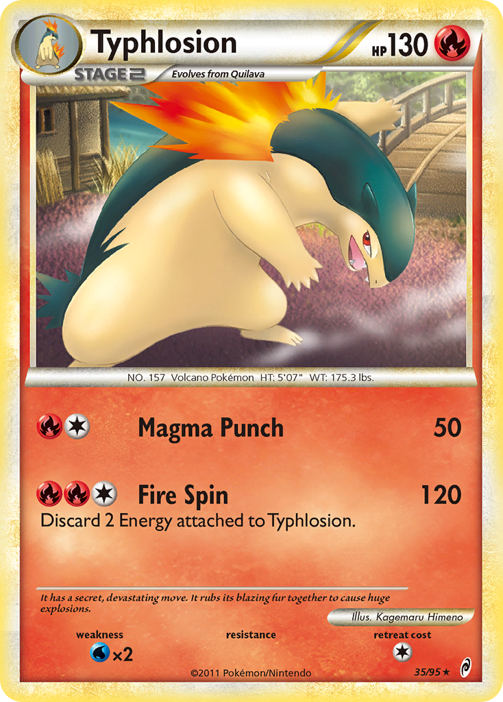Typhlosion (35/95) [HeartGold & SoulSilver: Call of Legends] | Eastridge Sports Cards & Games