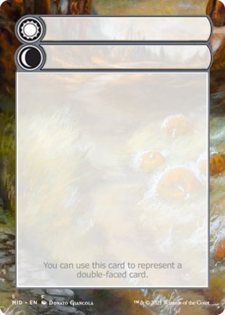 Helper Card (5/9) [Innistrad: Midnight Hunt Tokens] | Eastridge Sports Cards & Games