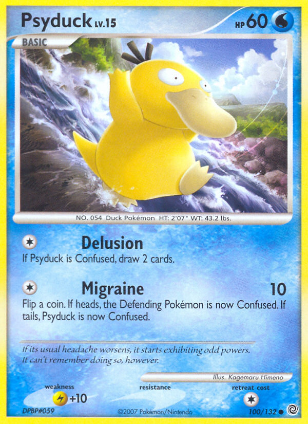 Psyduck (100/132) [Diamond & Pearl: Secret Wonders] | Eastridge Sports Cards & Games