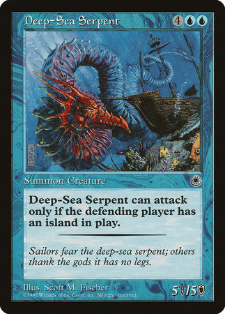 Deep-Sea Serpent [Portal] | Eastridge Sports Cards & Games