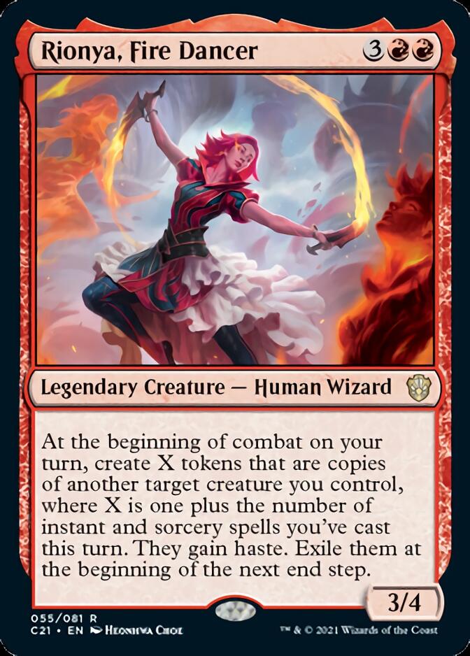 Rionya, Fire Dancer [Commander 2021] | Eastridge Sports Cards & Games