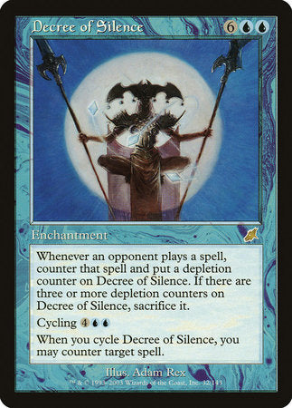Decree of Silence [Scourge] | Eastridge Sports Cards & Games
