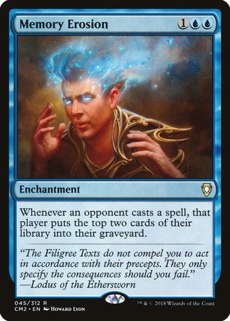 Memory Erosion [Commander Anthology Volume II] | Eastridge Sports Cards & Games