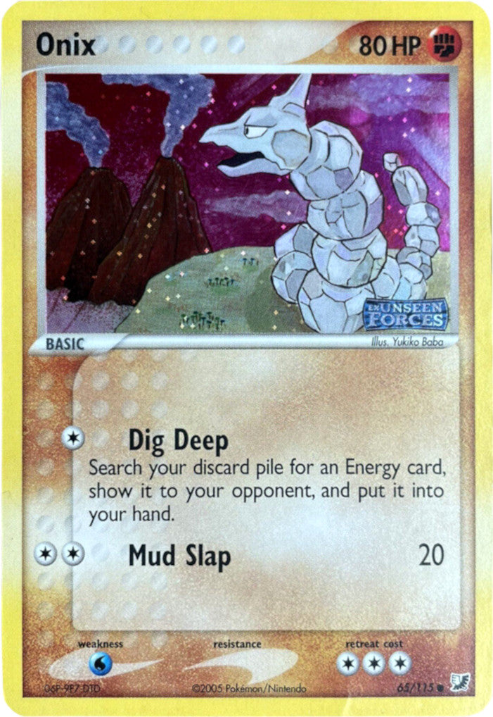 Onix (65/115) (Stamped) [EX: Unseen Forces] | Eastridge Sports Cards & Games
