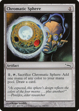 Chromatic Sphere [Mirrodin] | Eastridge Sports Cards & Games