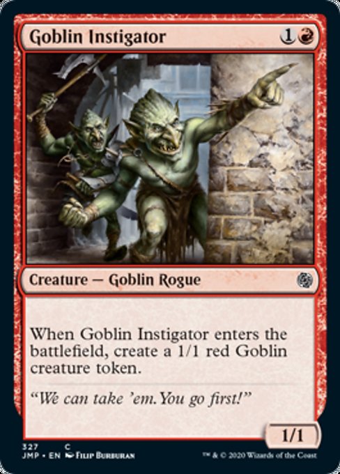 Goblin Instigator [Jumpstart] | Eastridge Sports Cards & Games