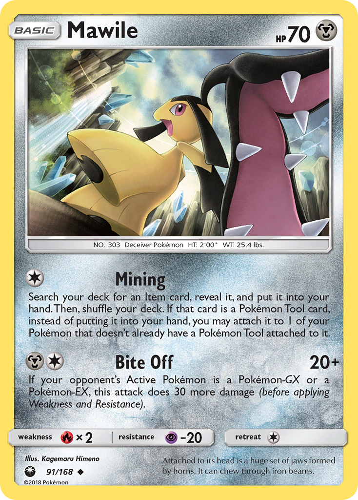Mawile (91/168) [Sun & Moon: Celestial Storm] | Eastridge Sports Cards & Games