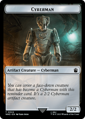 Horse // Cyberman Double-Sided Token [Doctor Who Tokens] | Eastridge Sports Cards & Games