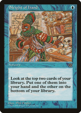 Sleight of Hand [Portal Second Age] | Eastridge Sports Cards & Games