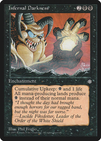 Infernal Darkness [Ice Age] | Eastridge Sports Cards & Games