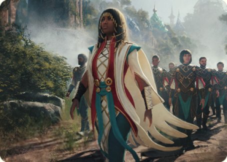 Queen Kayla bin-Kroog Art Card [The Brothers' War Art Series] | Eastridge Sports Cards & Games