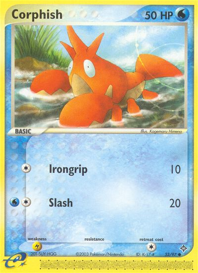 Corphish (53/97) [EX: Dragon] | Eastridge Sports Cards & Games