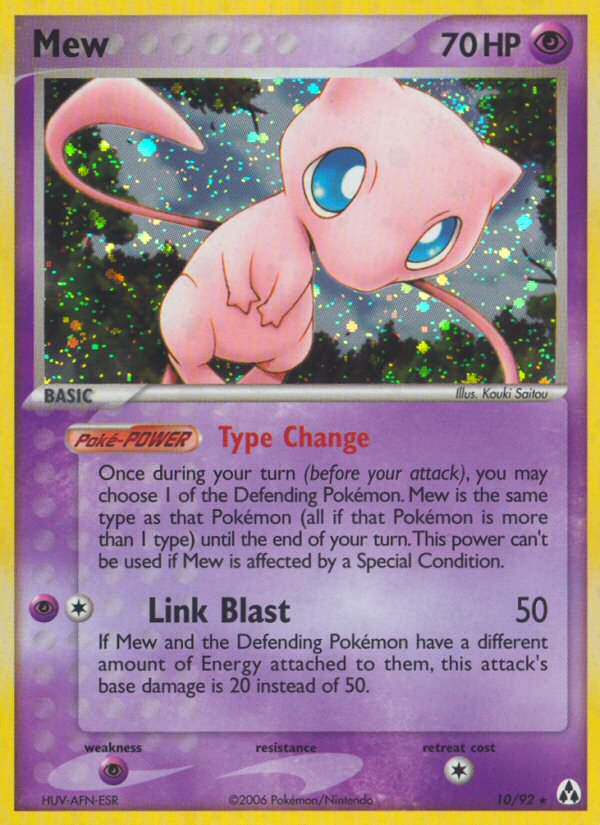 Mew (10/92) [EX: Legend Maker] | Eastridge Sports Cards & Games