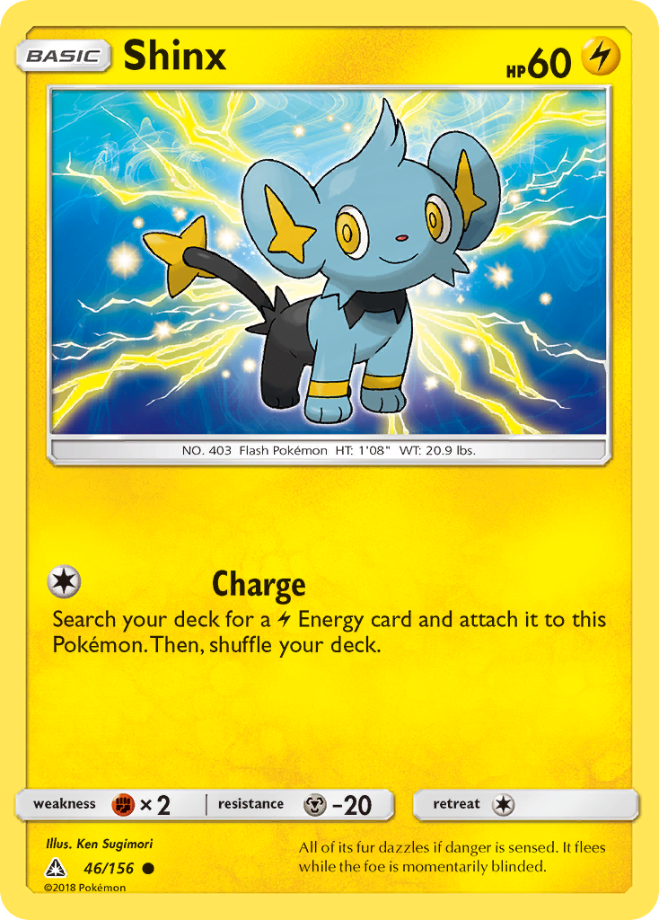 Shinx (46/156) [Sun & Moon: Ultra Prism] | Eastridge Sports Cards & Games