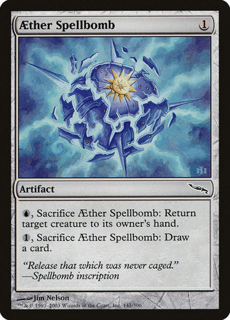 Aether Spellbomb [Mirrodin] | Eastridge Sports Cards & Games