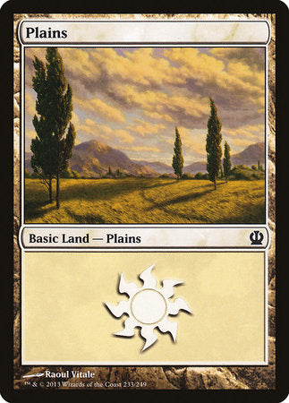 Plains (233) [Theros] | Eastridge Sports Cards & Games