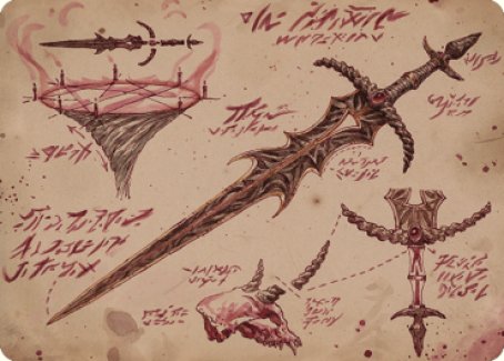 Blackblade Reforged Art Card [The Brothers' War Art Series] | Eastridge Sports Cards & Games