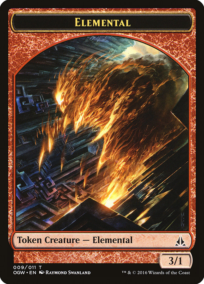 Elemental (009/011) [Oath of the Gatewatch Tokens] | Eastridge Sports Cards & Games