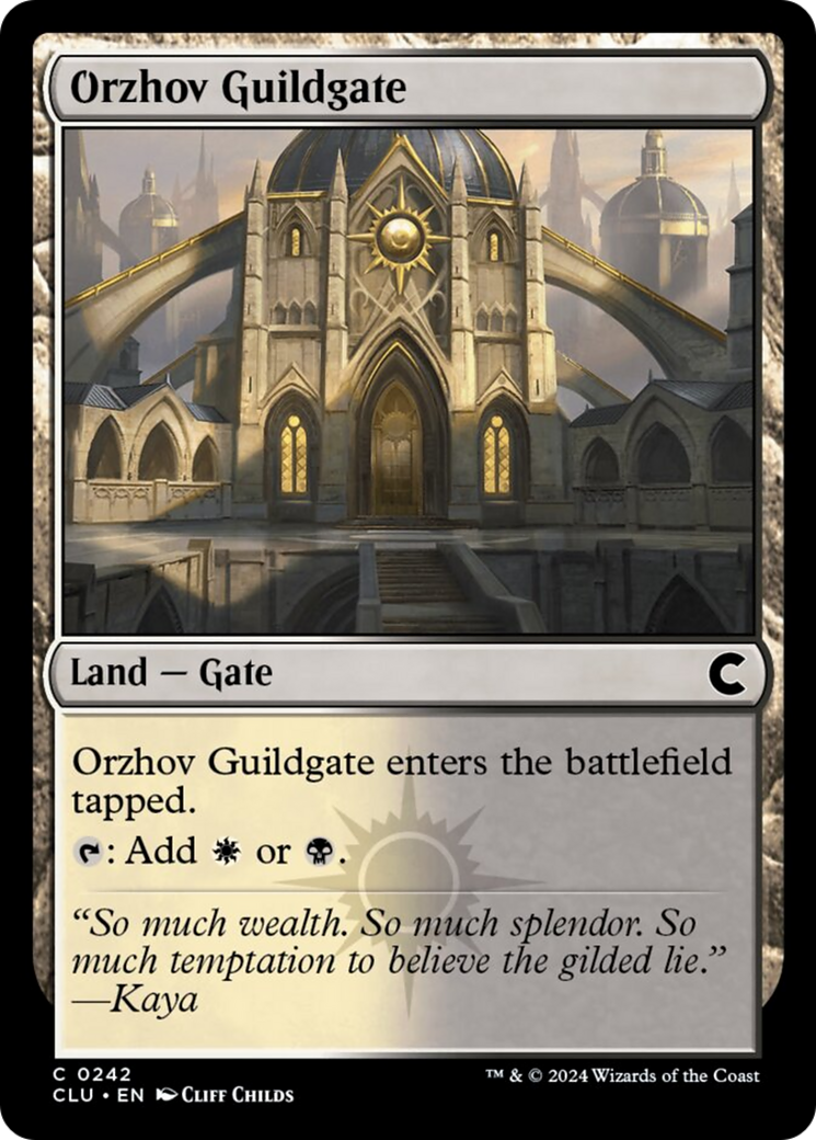 Orzhov Guildgate [Ravnica: Clue Edition] | Eastridge Sports Cards & Games