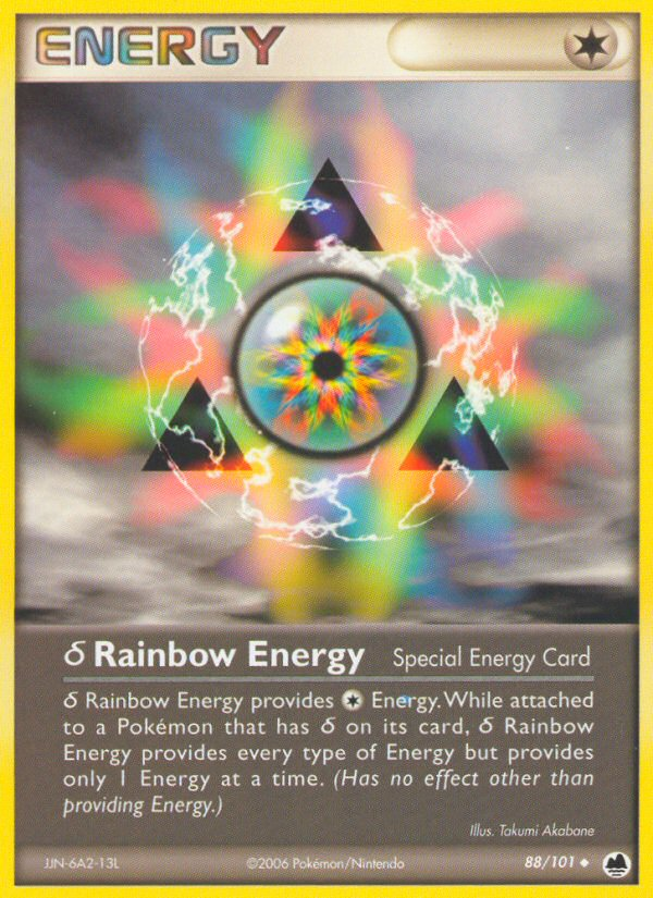 Rainbow Energy (88/101) (Delta Species) [EX: Dragon Frontiers] | Eastridge Sports Cards & Games