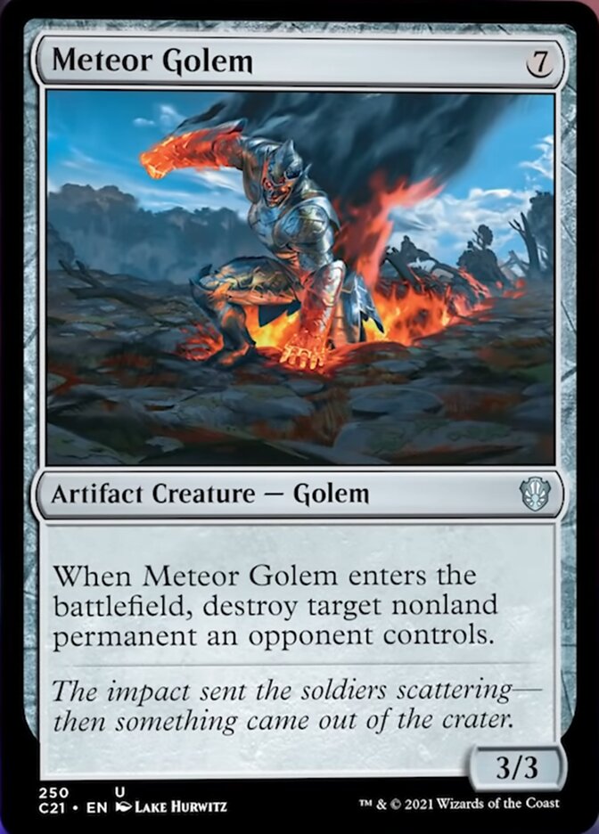 Meteor Golem [Commander 2021] | Eastridge Sports Cards & Games