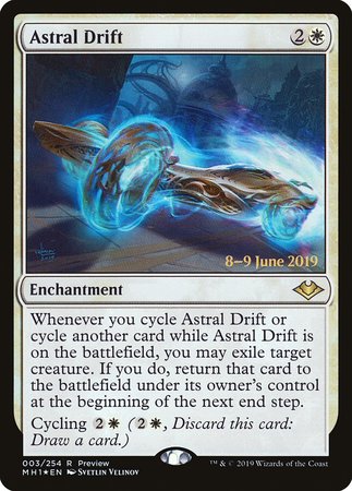 Astral Drift (Alternate Art) [Modern Horizons Promos] | Eastridge Sports Cards & Games