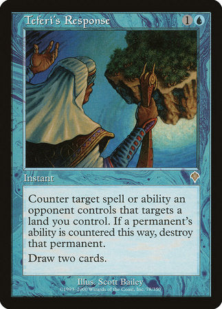 Teferi's Response [Invasion] | Eastridge Sports Cards & Games