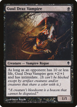 Guul Draz Vampire [Zendikar] | Eastridge Sports Cards & Games