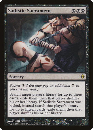 Sadistic Sacrament [Zendikar] | Eastridge Sports Cards & Games