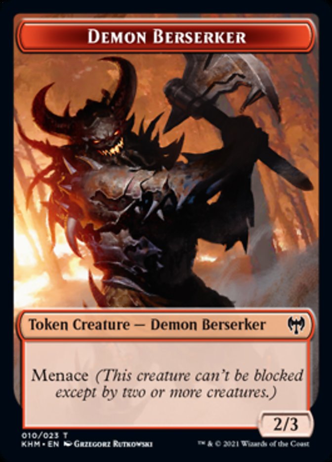 Demon Berserker Token [Kaldheim] | Eastridge Sports Cards & Games