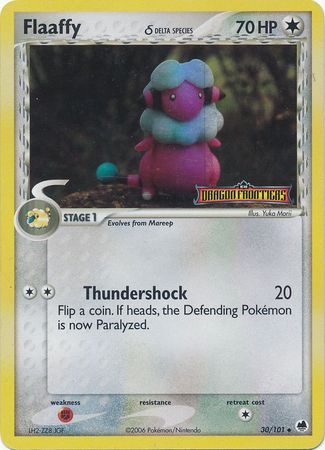 Flaaffy (30/101) (Delta Species) (Stamped) [EX: Dragon Frontiers] | Eastridge Sports Cards & Games