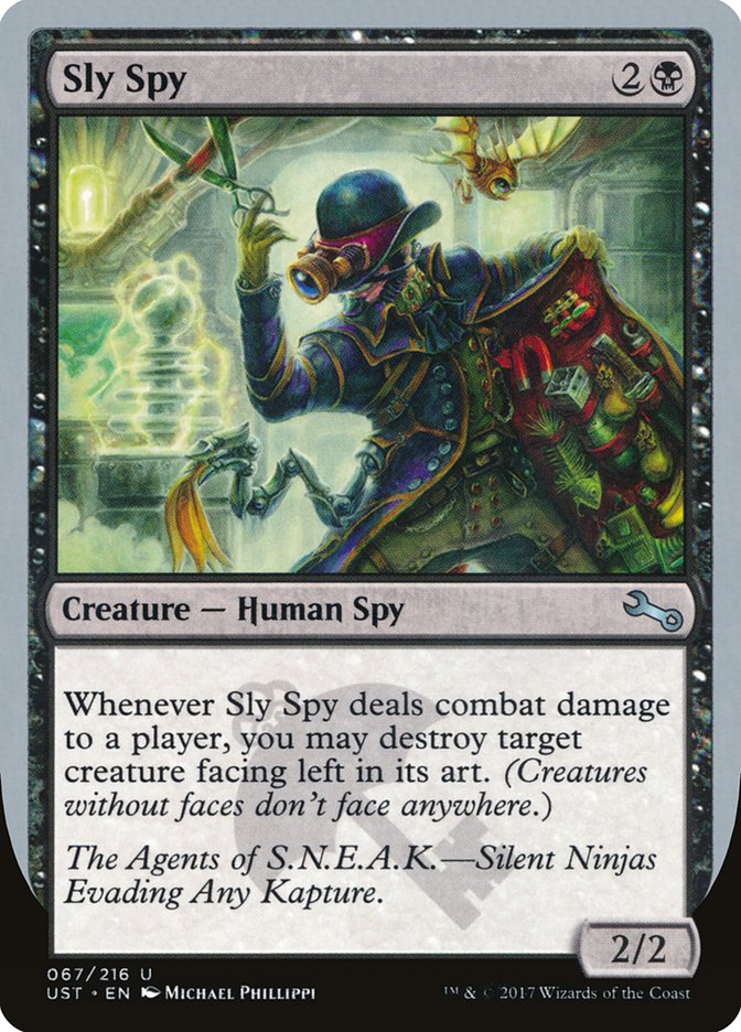 Sly Spy ("Silent Ninjas Evading Any Kapture") [Unstable] | Eastridge Sports Cards & Games