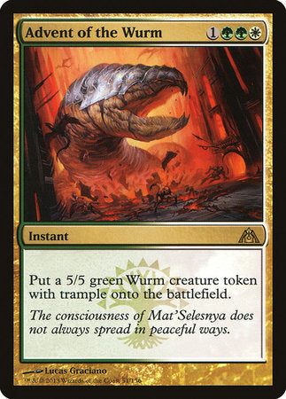 Advent of the Wurm [Dragon's Maze] | Eastridge Sports Cards & Games