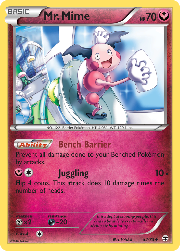 Mr. Mime (52/83) [XY: Generations] | Eastridge Sports Cards & Games