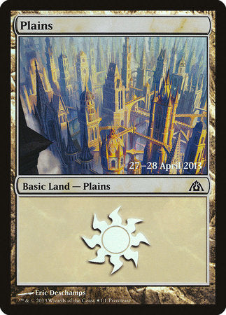 Plains (Dragon's Maze) [Dragon's Maze Promos] | Eastridge Sports Cards & Games