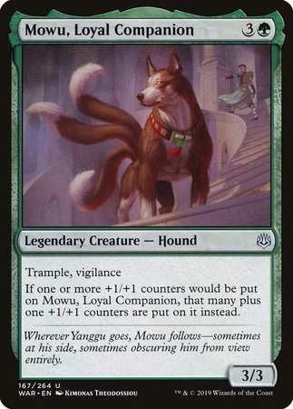 Mowu, Loyal Companion [War of the Spark] | Eastridge Sports Cards & Games