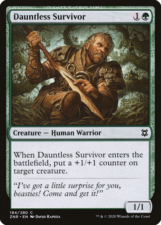 Dauntless Survivor [Zendikar Rising] | Eastridge Sports Cards & Games